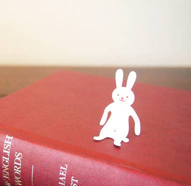 SUGAI WORLD - Wholesale Paperclip - Clip Family Paperclip/Bookmark - White Rabbit2
