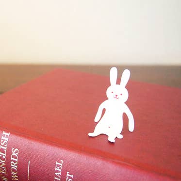 SUGAI WORLD - Wholesale Paperclip - Clip Family Paperclip/Bookmark - White Rabbit2