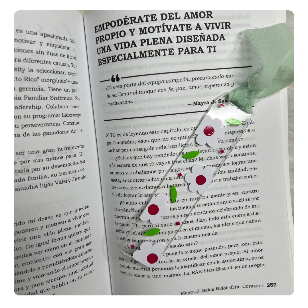 Konfetti & Co - Wholesale Bladwijzer - Happy Floral bladwijzers van acryl2