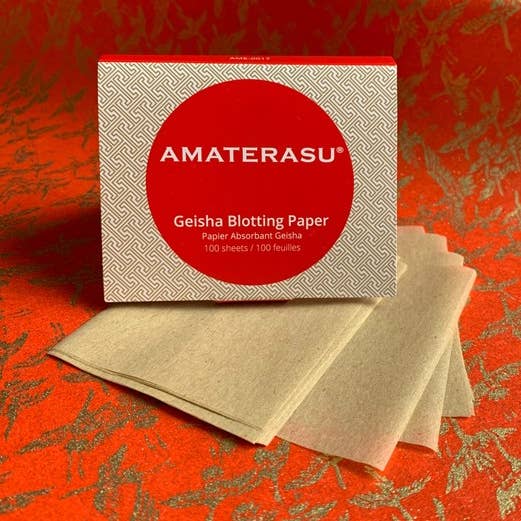 Geisha Blotting Paper for wholesale by Amaterasu Beauty