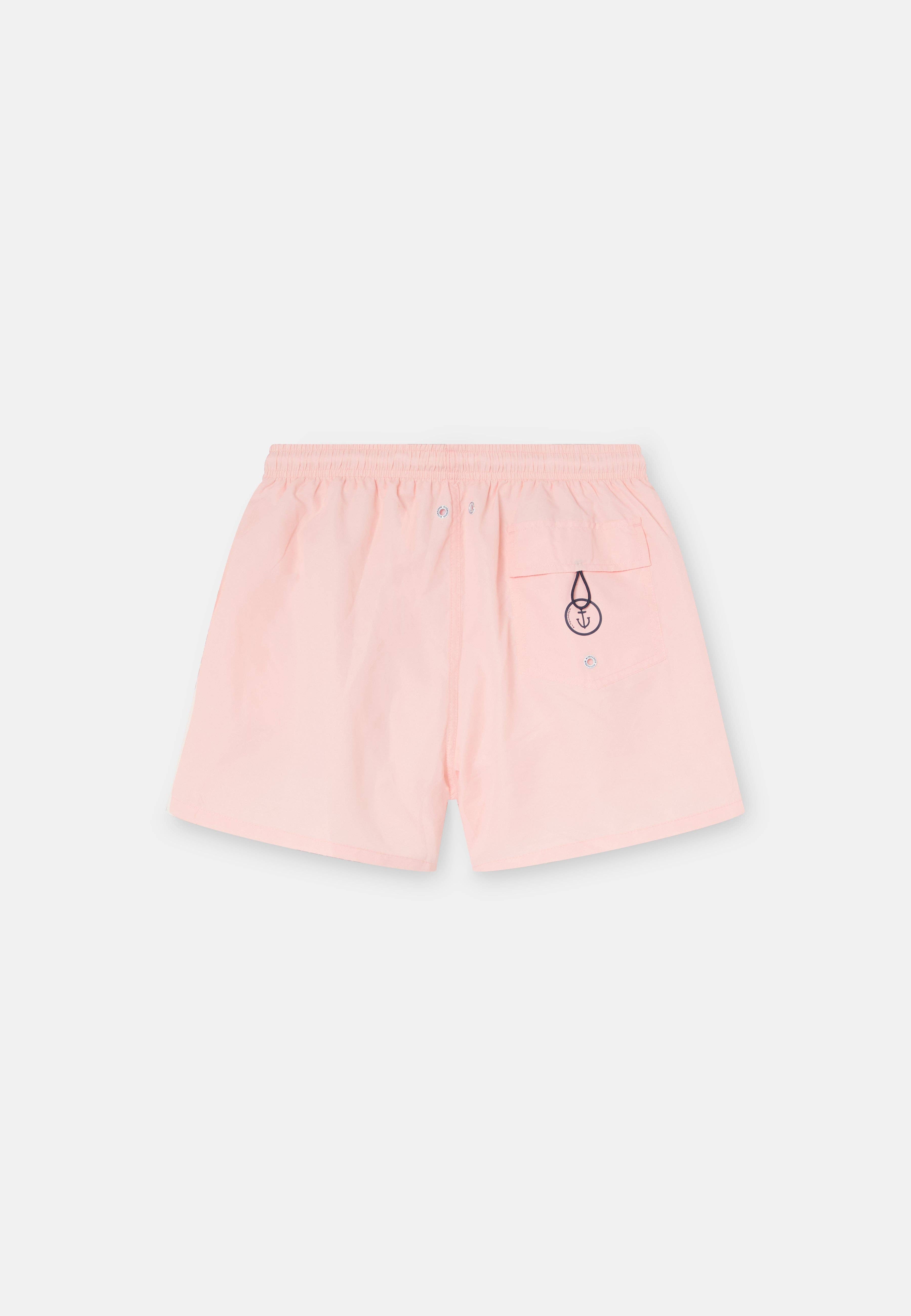 ALTONADOCK - Wholesale Swim Shorts - Men's - Anchor Plain Pink Swimsuit1