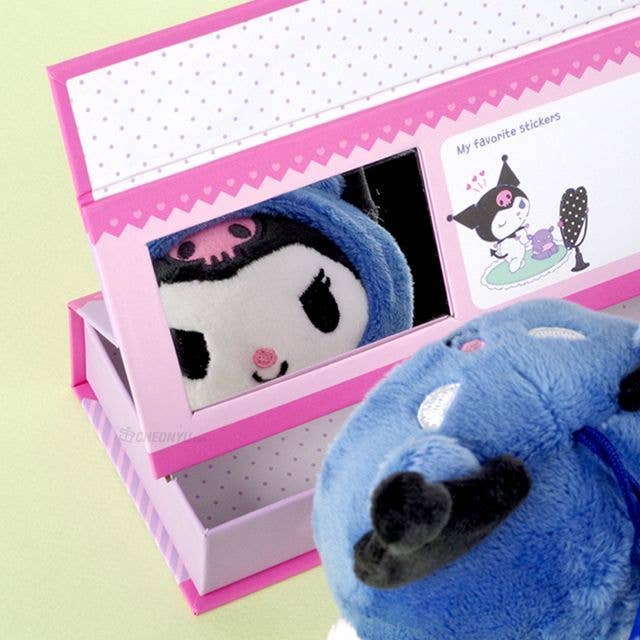 K_Wonderland - Wholesale Pencil Case/Pouch - Sario Hardboard Case with Mirror- jewelry, Pencil Case