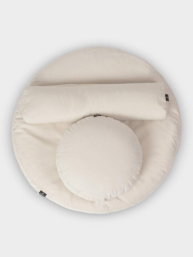 Yoga Studio Store - Wholesale Yoga Accessories - Yoga Studio EU Round Zabuton Zafu & Pranyama Cushion Kit7