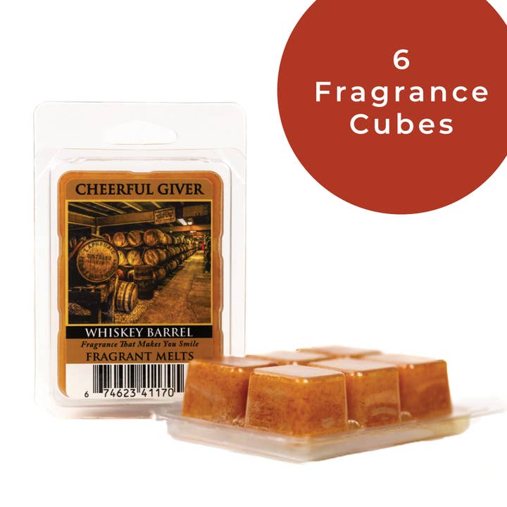 A Cheerful Giver - Wholesale Wax melt - Melts (8/box) - Whiskey Barrel1