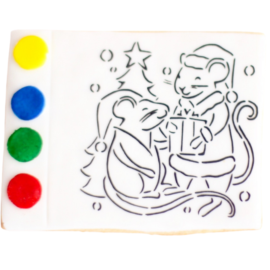 Sweet Sanctions LLC - Wholesale Cookie - Christmas Paint Your Own Cookies13