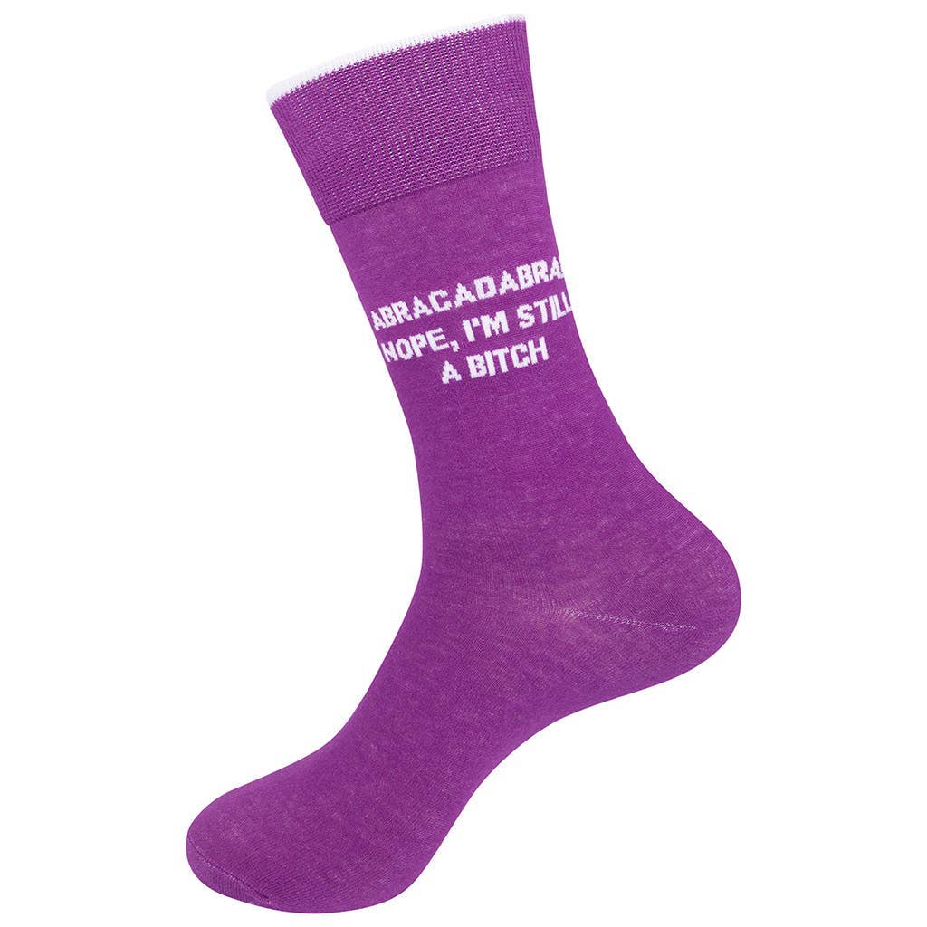 Funatic - About Face Designs - Nice Enough Merch Co - Wholesale Socks - Unisex - I'm Still A Bitch Socks- CLOSEOUT | About Face Designs1