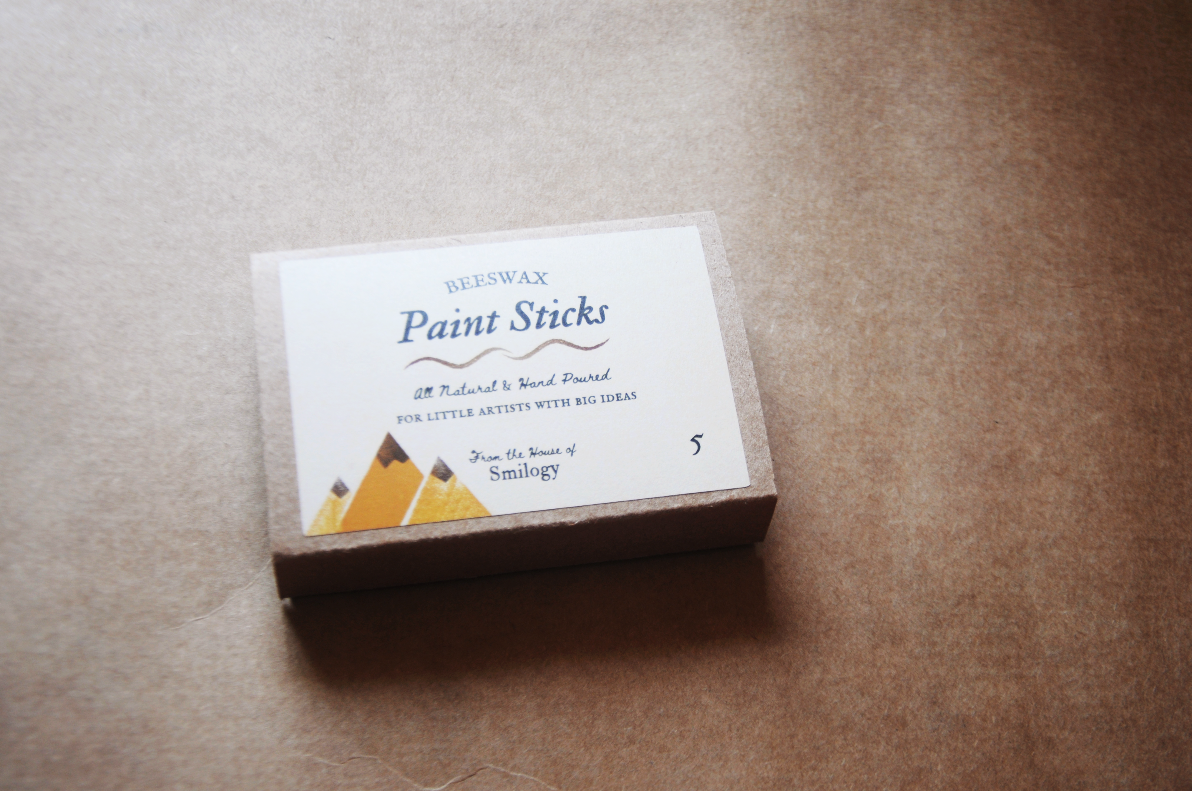 Smilogy Kids Ltd - Wholesale Paint Set - 5 Beeswax Paint Sticks1