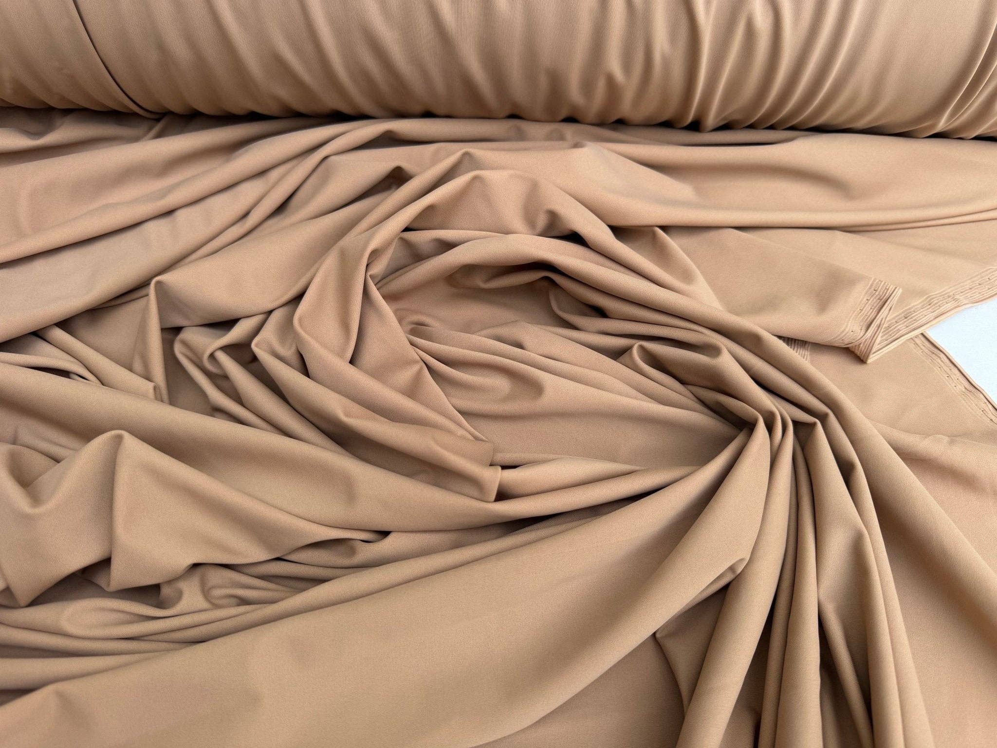 GalaTextile – Großhandel Stoff – Mattes, nudefarbenes Nylon-Spandex-Gewebe, 4-Wege-Stretch von Yard, für Bademode, Lycra-Gewebe, Sportbekleidung, Sportbekleidung, Sportbekleidung, Unterwäsche, Brautstoff7