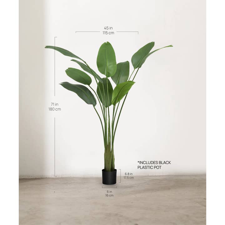 Maia Shop - Wholesale Artificial Plant - Artificial Bird of Paradise 180 cm2