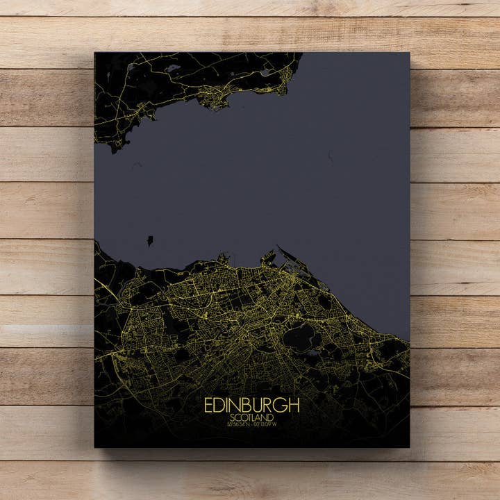 Poster of Edinburgh | Scotland pour la vente par mapospheres