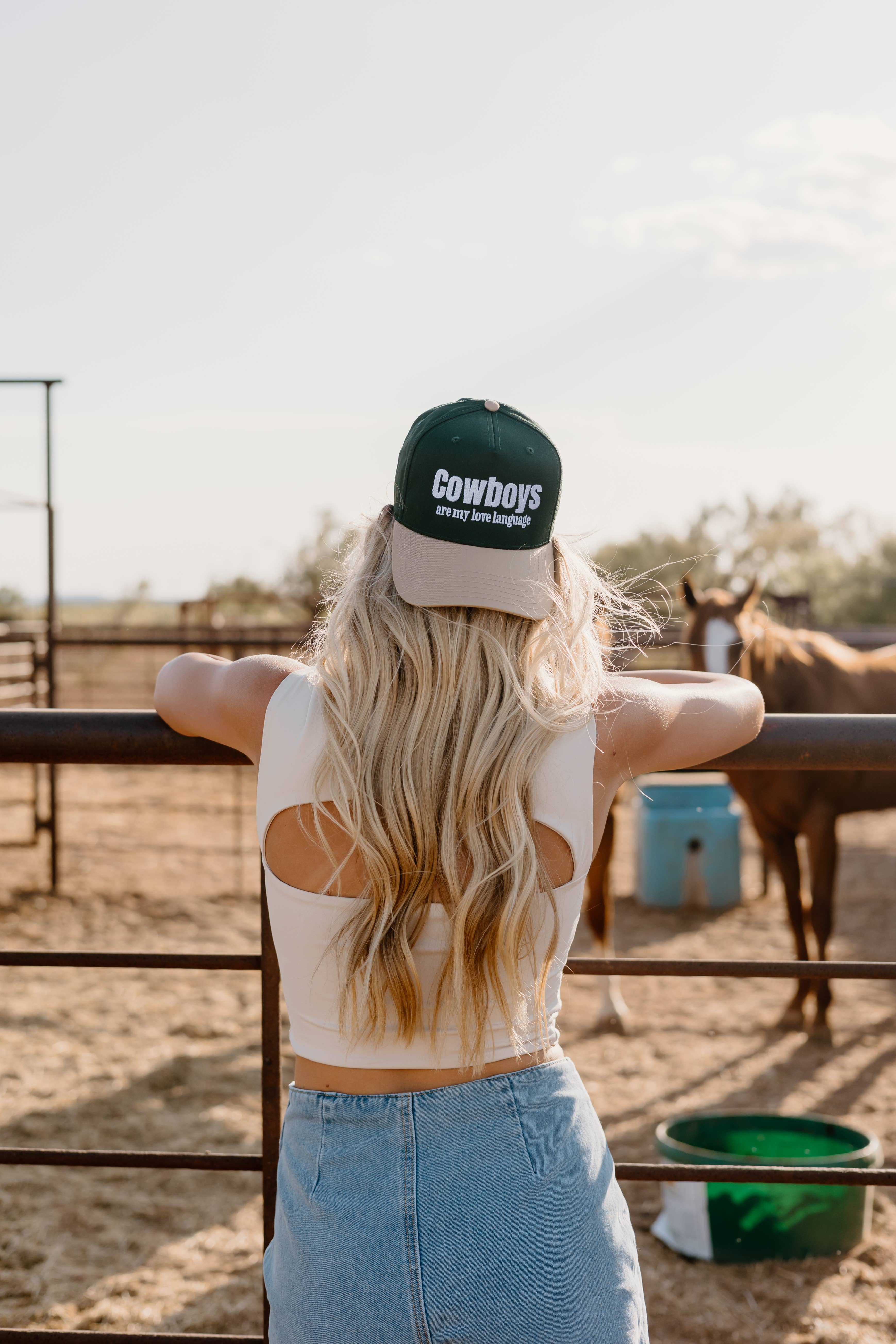 Worthy Hat Co. – wholesale Truckerkeps – Dam – Cowboys är mitt kärleksspråk