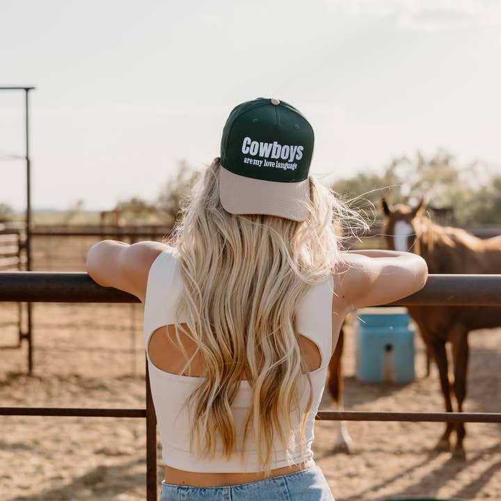 Worthy Hat Co. – wholesale Truckerkeps – Dam – Cowboys är mitt kärleksspråk0