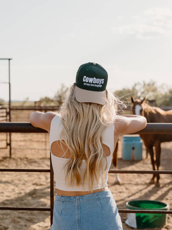 Cowboys zijn mijn liefdestaal voor wholesale door Worthy Hat Co.