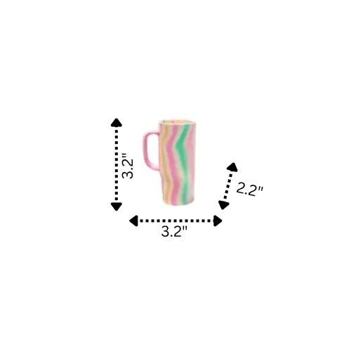Silipint - Wholesale Drinking Glass/Cup - Silipint 2oz Shumbler Taffy Twist2