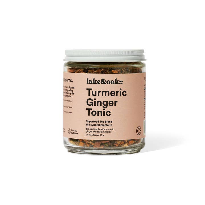 Lake & Oak Tea Co. - Wholesale Health/Detox Tea - Turmeric Ginger Tonic - Superfood Tea