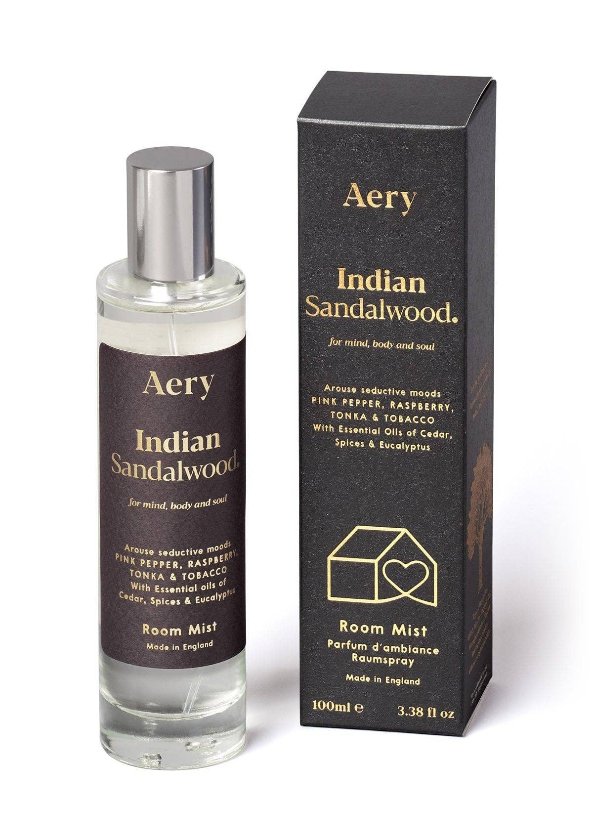 Aery Living – wholesale Room & linen spray – Indian Sandalwood Room Mist1