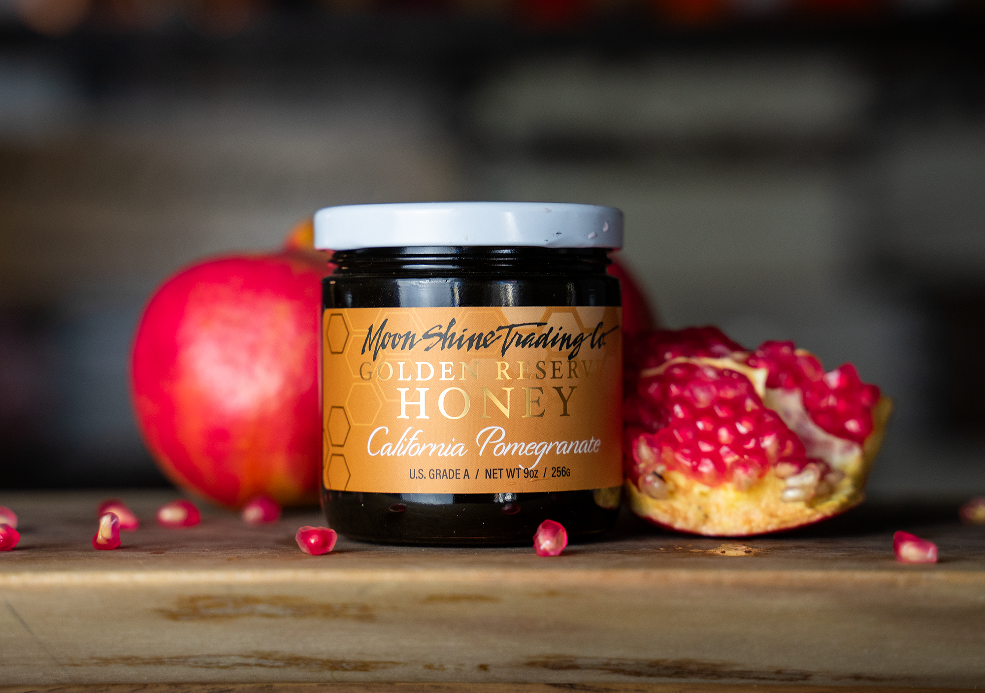 Moon Shine Trading Co. - Wholesale Honey - California Pomegranate Honey2