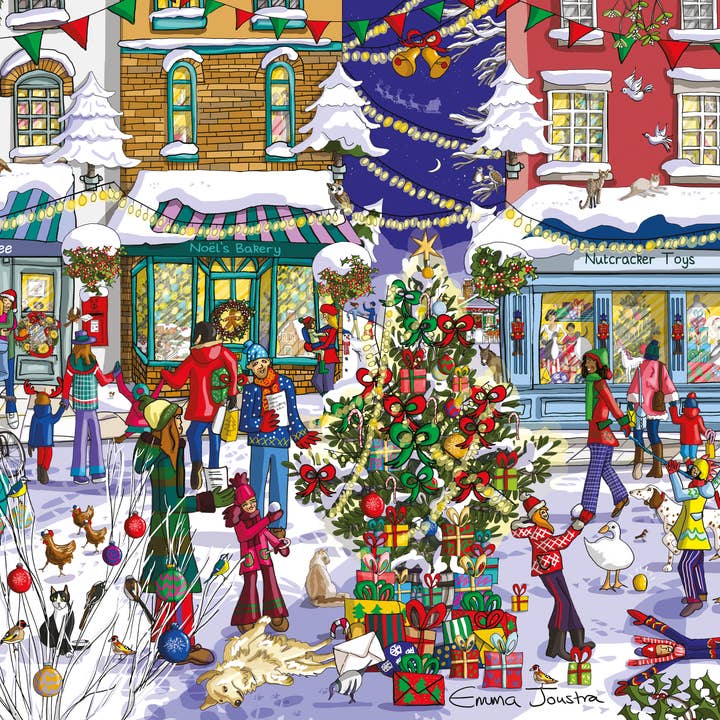 CHRISTMAS TOWN - Emma Joustra Jigsaw Puzzle and other Purchase wholesale puzzle roll. Free returns & net 60 terms on Faire trending on Faire.