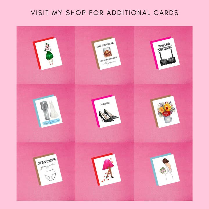 Tiffany Ascensio Designs | Watercolor Greeting Cards - Wholesale Mother's Day Card - Mother's Day Card - Like Mother Like Daughter - Oh Sh*t3