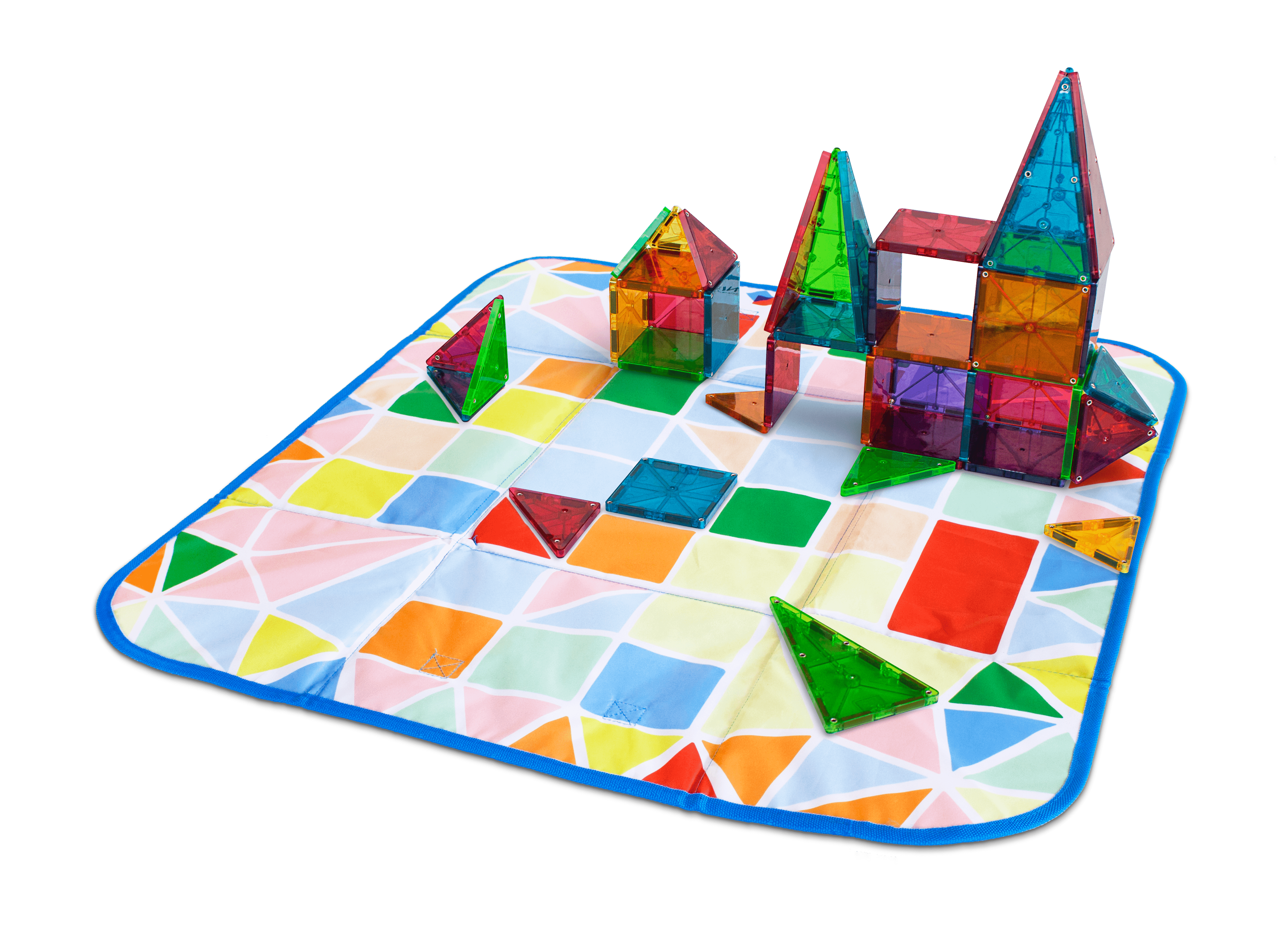 Magna-Tiles - Wholesale Toy Set - Kids - Magna-Tiles Storage Bin & Interactive Play-Mat3
