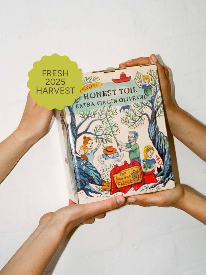 Ungefiltertes natives Olivenöl extra 3-Liter-Bag-in-Box für den Großhandel von Honest Toil EU