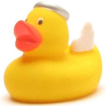 Duckshop - Wholesale Bath Toy - Baby - Rubber Duck Angel (yellow) - rubber duck