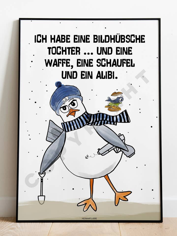 STAMPA - HO UNA BELLISSIMA FIGLIA per la vendita all'ingrosso da parte di HEIMARTLIEBE®