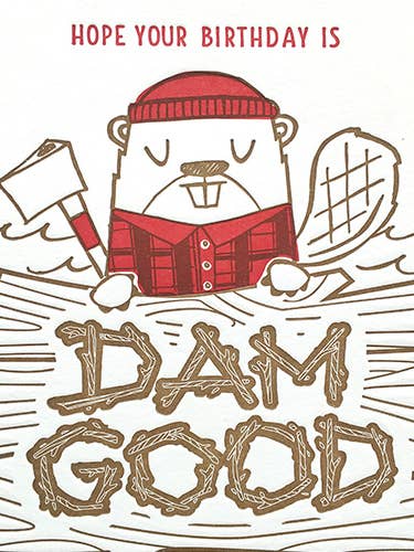 Dam Good Birthday for wholesale by Good Paper
