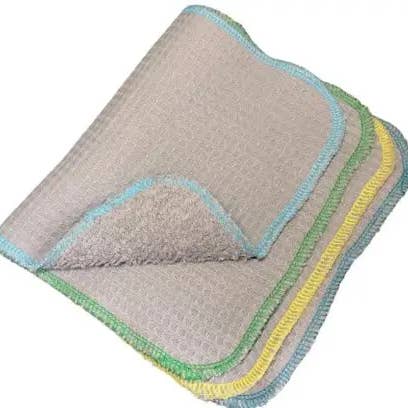 DES FILLES EN VERT - Wholesale Dishcloth - Set of 4 absorbent cloths
