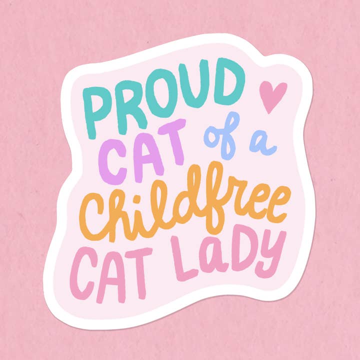 Proud cat pet carrier sticker for wholesale by Kate Gabrielle
