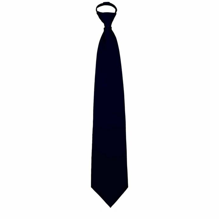 Dubal Brothers - Wholesale Necktie - Men's - Vittorio Farina Solid Satin Zipper Necktie by Classy Cufflinks