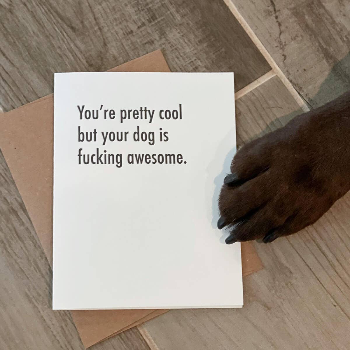 Pretty Alright Goods - Wholesale Everyday Greeting Card - Awesome Dog - Greeting Card1