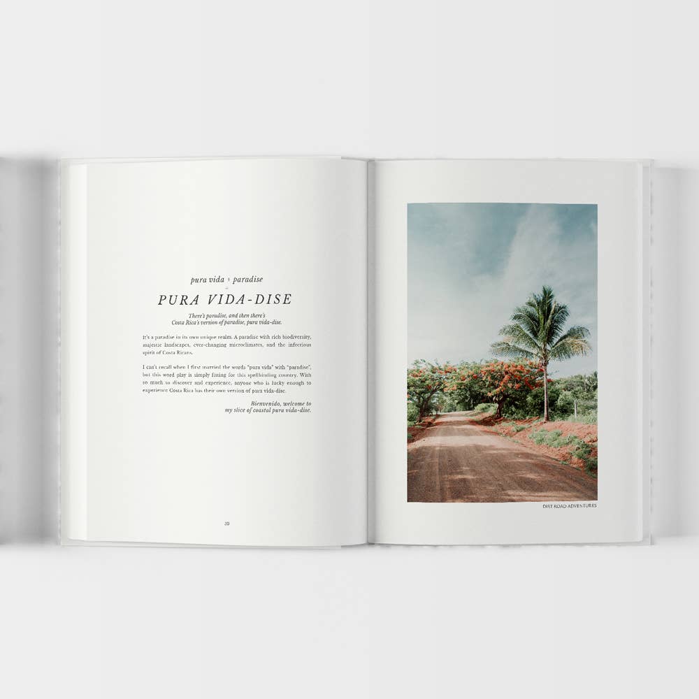 The Sunset Shop - Wholesale Display Book - Costa Rica Coffee Table Book - SLICE OF PURA VIDA-DISE28