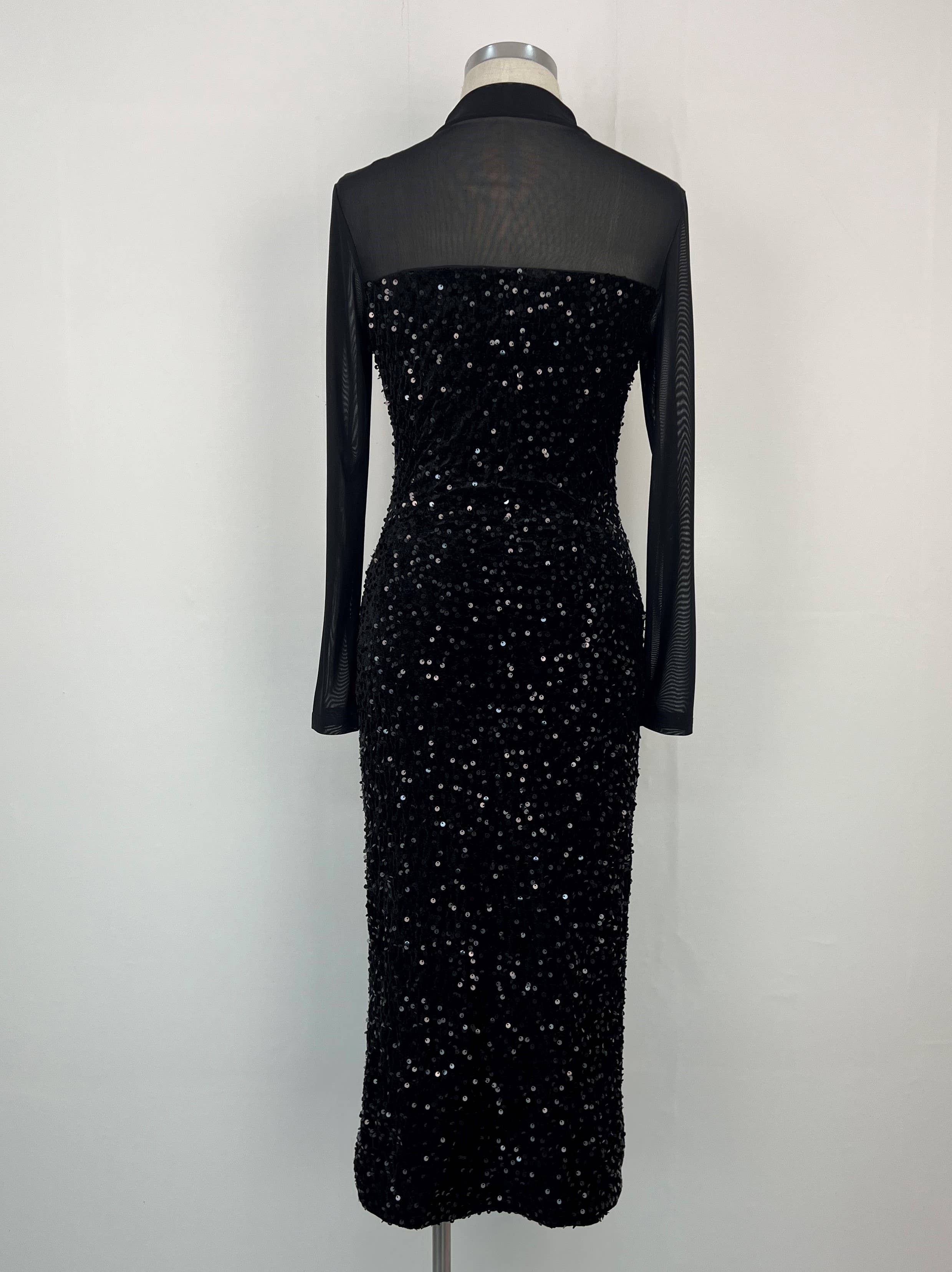 aikha - Venta al por mayor Vestido de fiesta - Mujer - Vestido de lentejuelas (02-3571)5