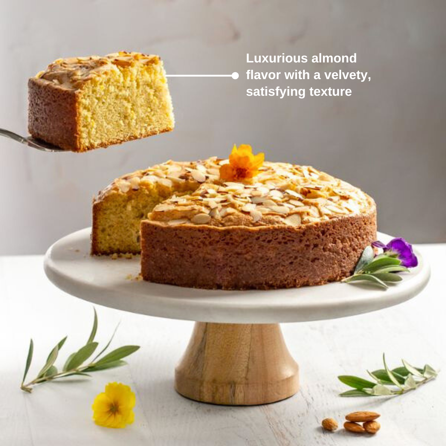 Flour & Olive - Wholesale Cake Mix - Wholesale Almond Olive Oil Cake Mix (sofi Gold winner)2