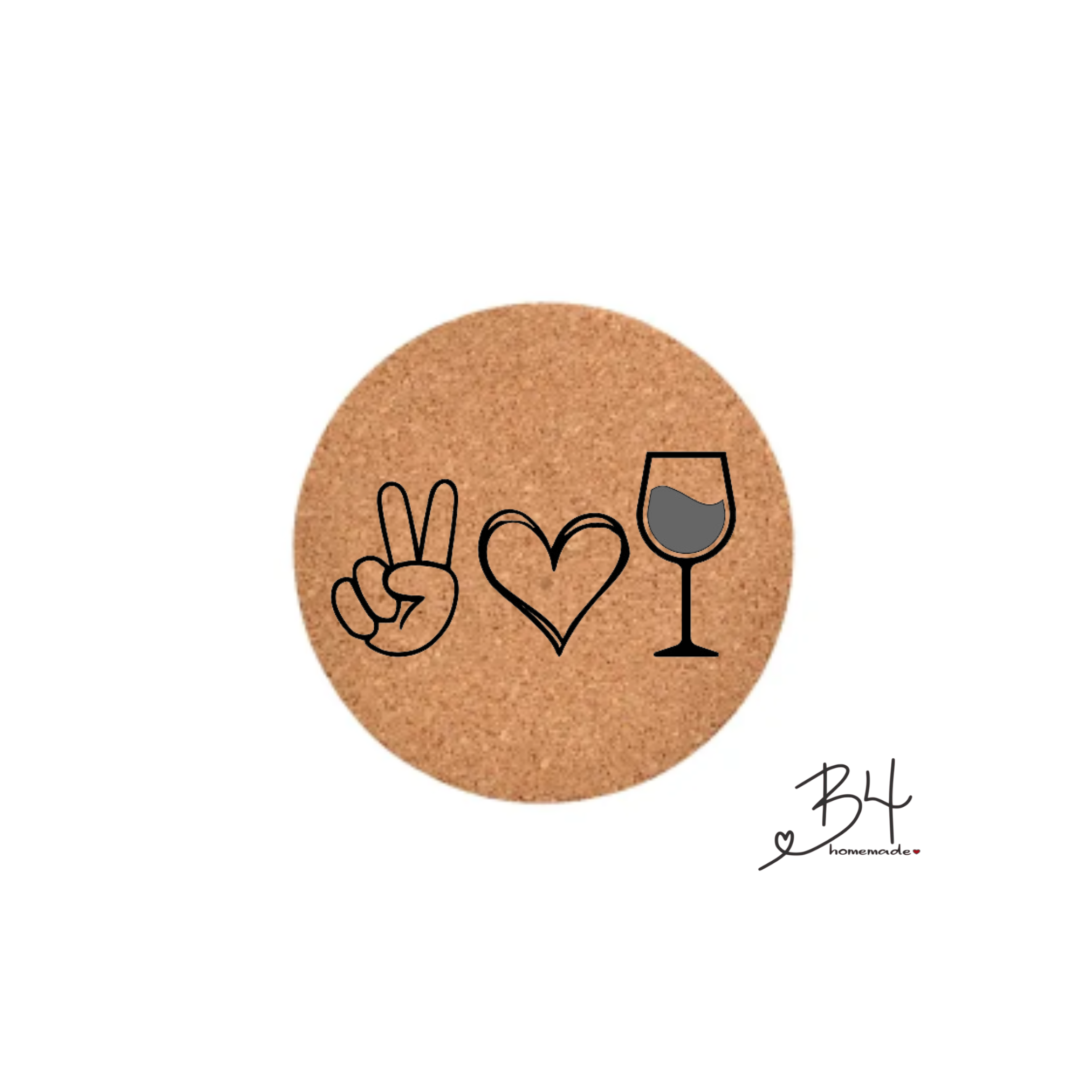 B4homemade, LLC - Wholesale Coasters - Wine Theme Coaster Collection4