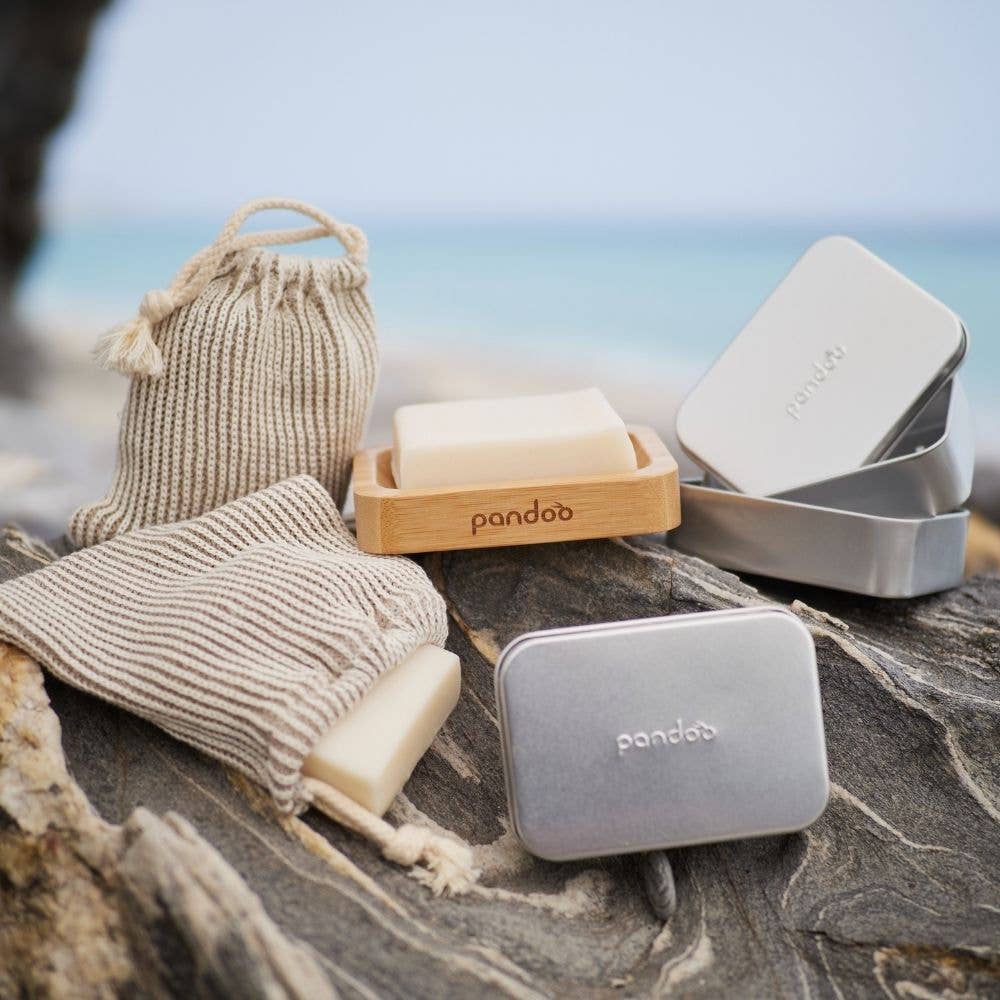 Pandoo - Wholesale Soap Pouch/Sack/Bag - Aluminium soap box | with drainer2