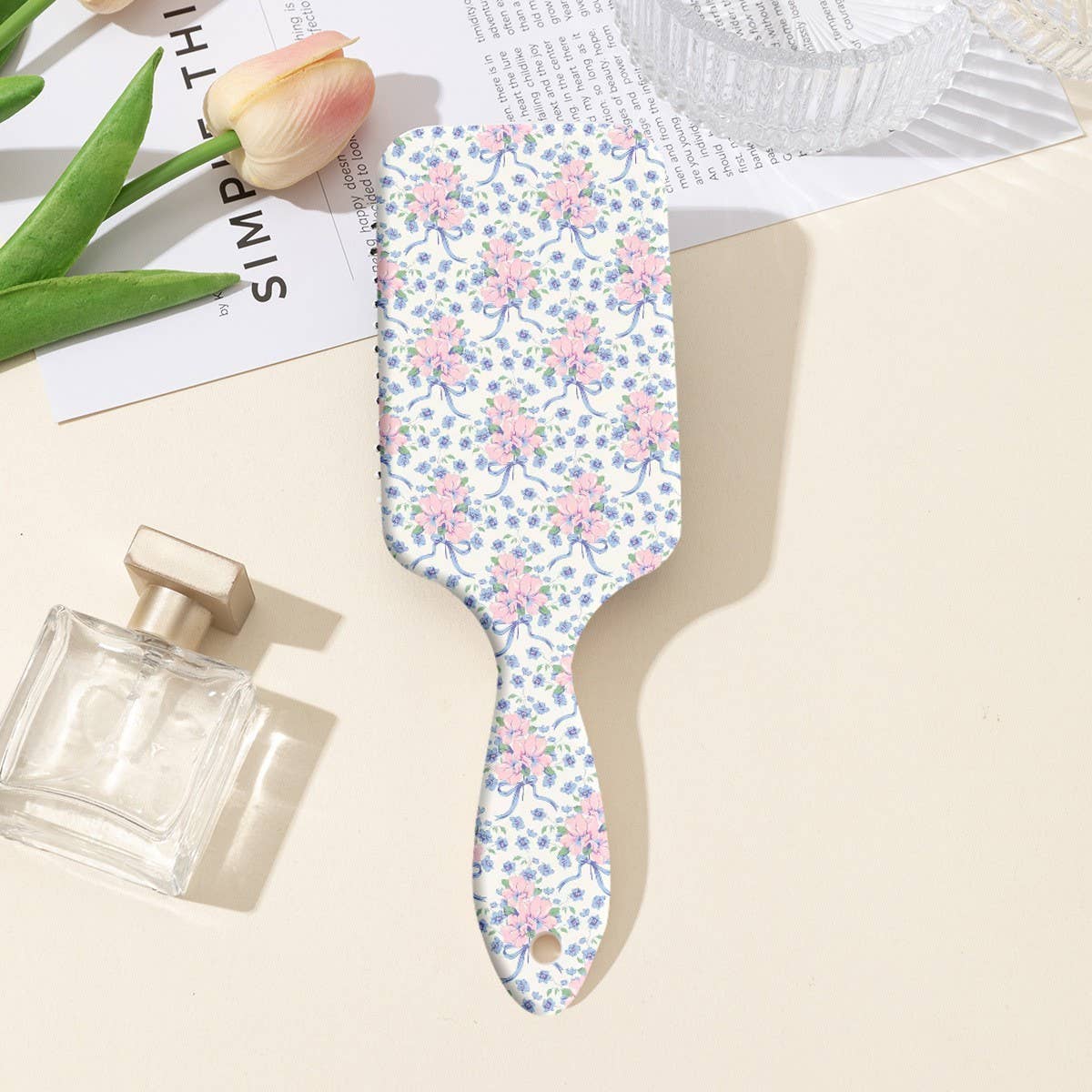 JOSSLYN by wall to wall - Wholesale Hair Brush/Comb - LARGE DETANGLE PADDLE HAIR BRUSH COMB | 40HC1008