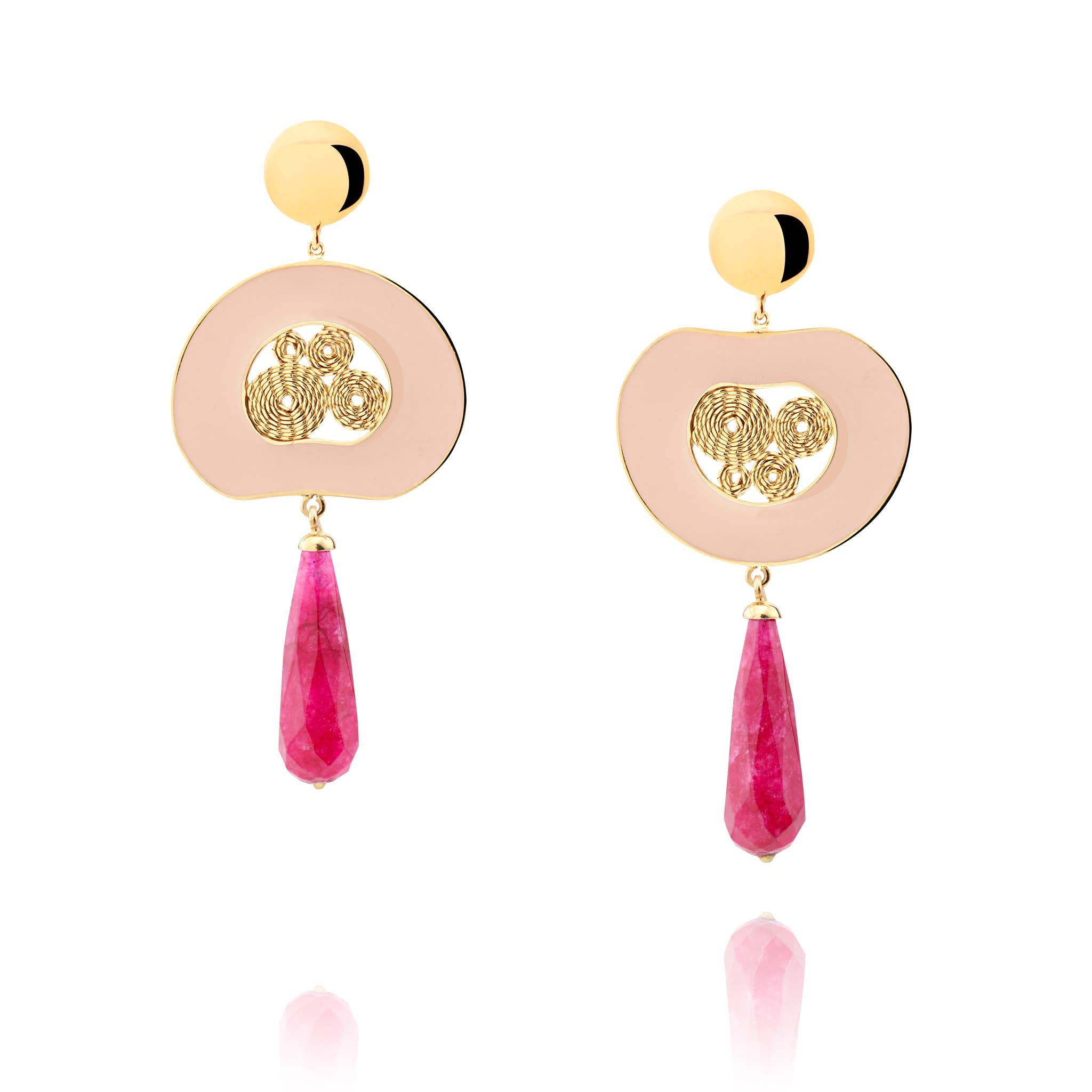 Pérola Jewellery - Wholesale Dangle Earrings - Women's Silver Earrings - Catherine0