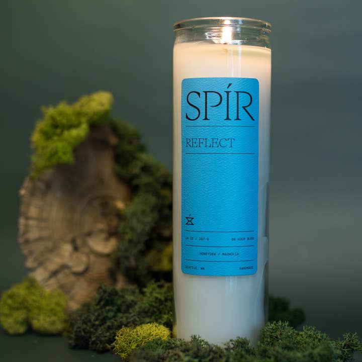 Spír Candle Co. - Wholesale Pot/gevulde kaars - Reflect — kaars van 14 oz2