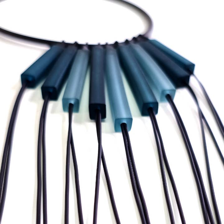 WANAKA rubber necklace INFINITE line for wholesale by ALEX+SVET