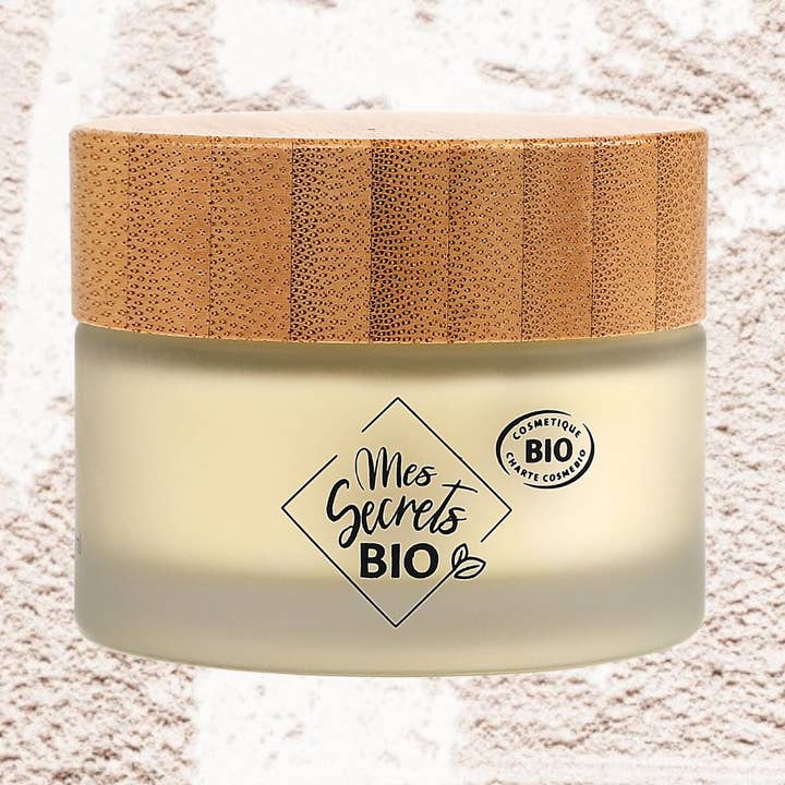 Masque apaisant à l'argile blanche "Une chanson douce" 50 ml pour la vente par MES SECRETS BIO