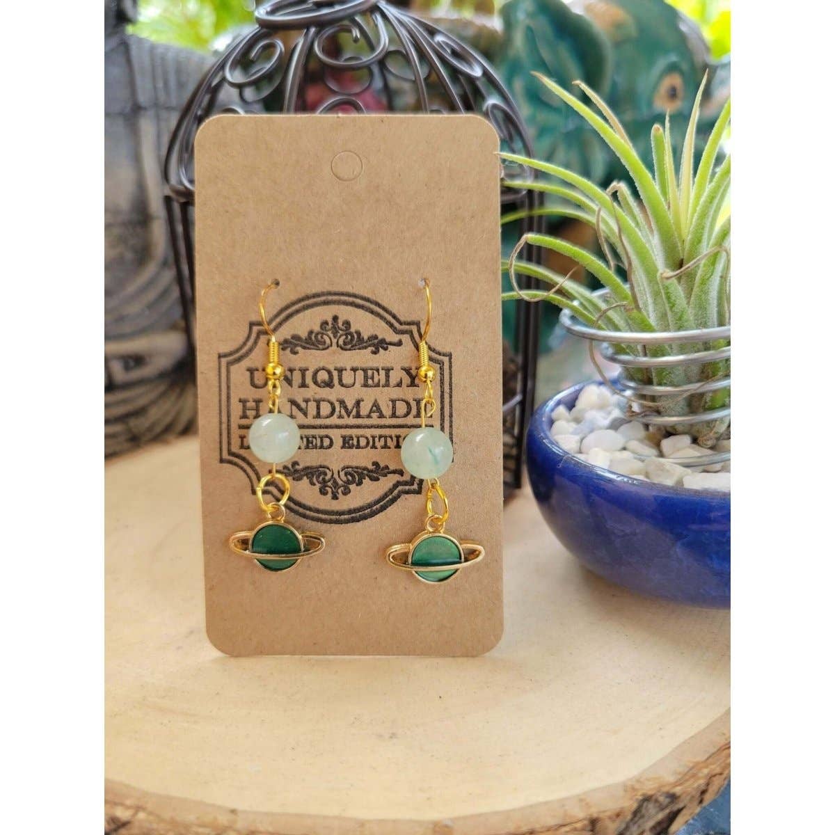 My Magic Place Shop - Wholesale Dangle Earrings - Planet  Crystal Earrings ,Stacked Stone Drop Earrings |Charm5