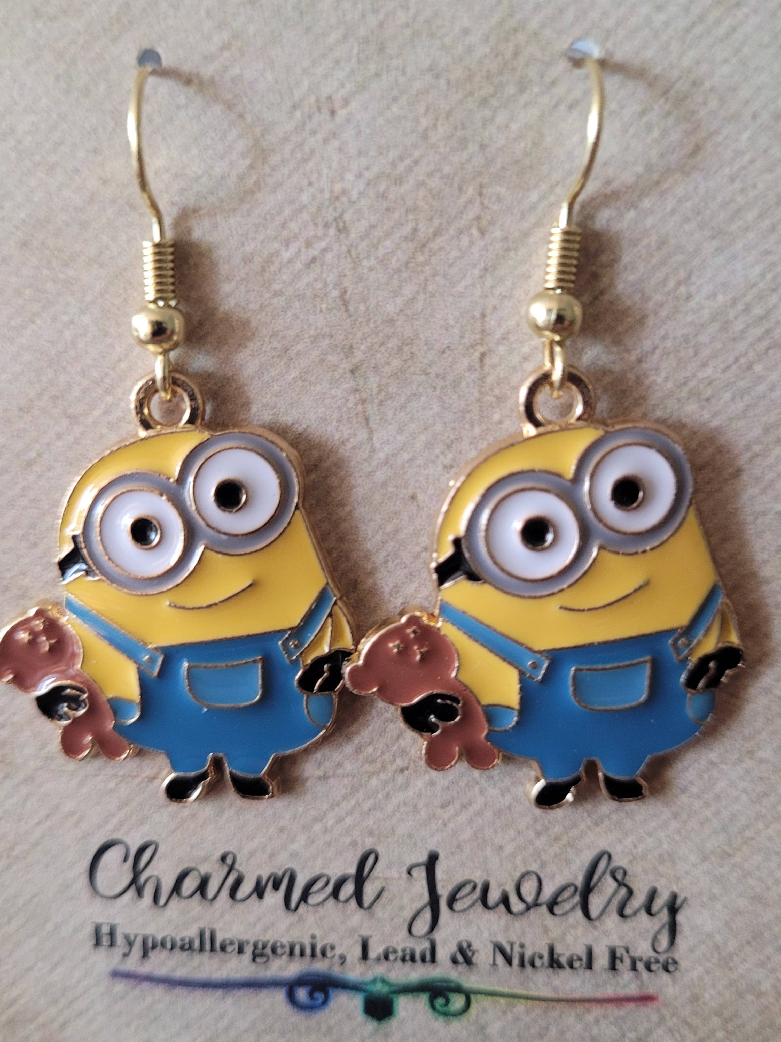 Con-Quest Crafts - Wholesale Jewelry Set - Bello! Minion Cartoon inspired Jewelry & Accessories0