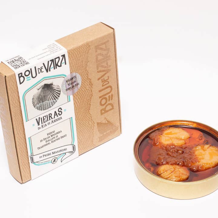 BOU DE VARA - Wholesale Fish/Seafood - SCALLOPS FROM THE AROUSA RIVER ESTUARY RO-150