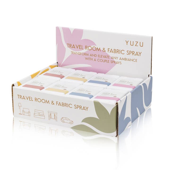 Taschenraum- und Stoffspray — Starter-Kollektion für den Großhandel von YUZU