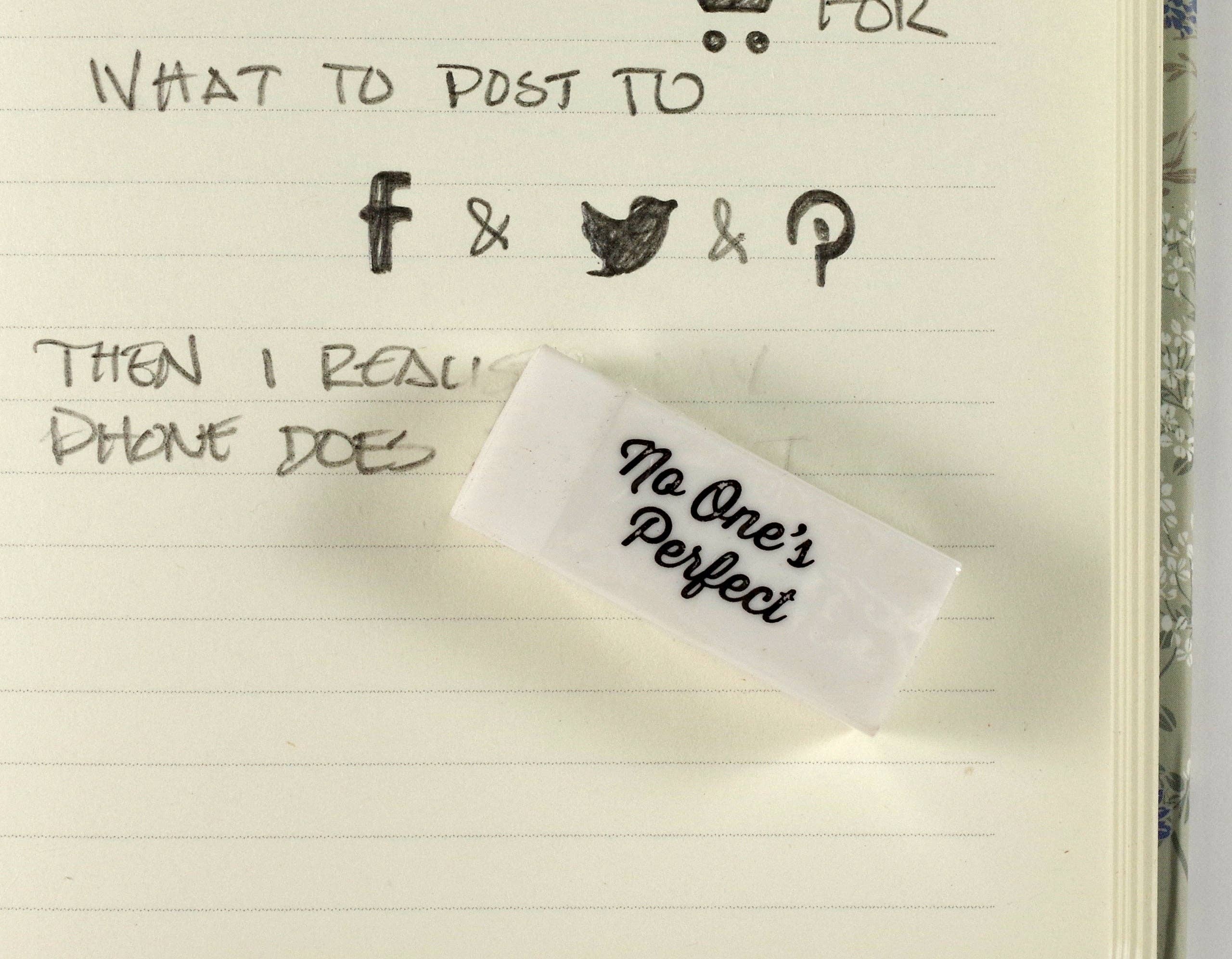 Peter Pauper Press - Wholesale Eraser - Second Chance Erasers (Set of 6)2