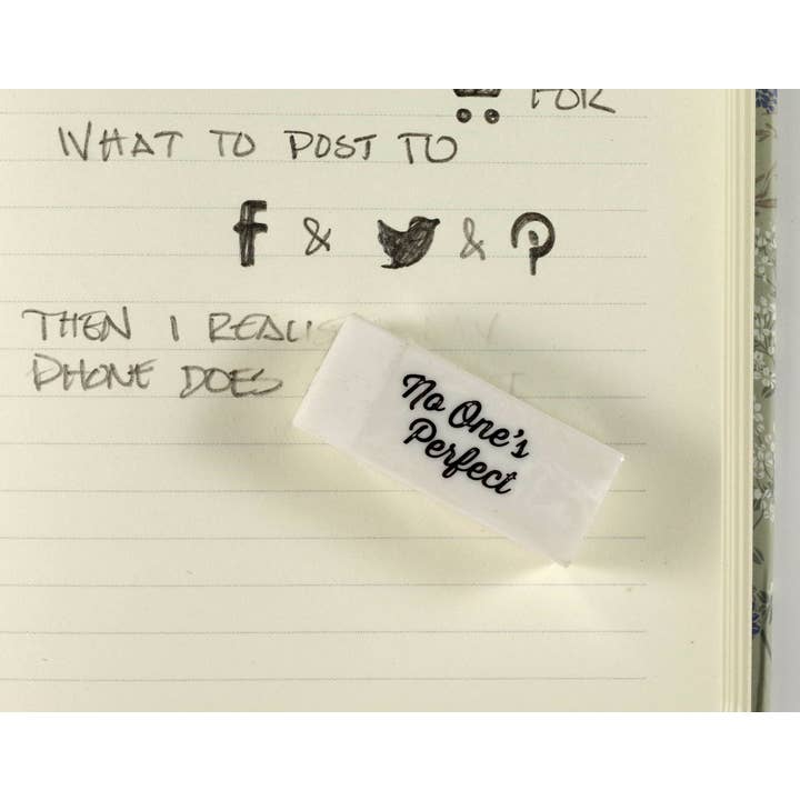 Peter Pauper Press - Wholesale Eraser - Second Chance Erasers (Set of 6)2