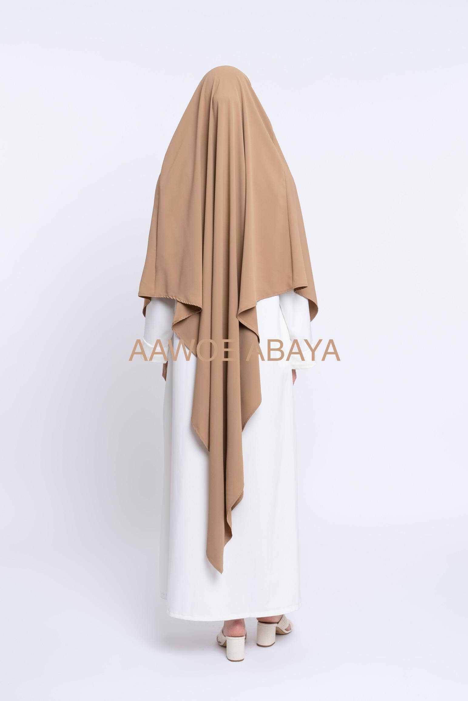 Aawoe Abaya - Vente Hijabs – femme - Khimar Maya Long Pointu - 2143-KH46