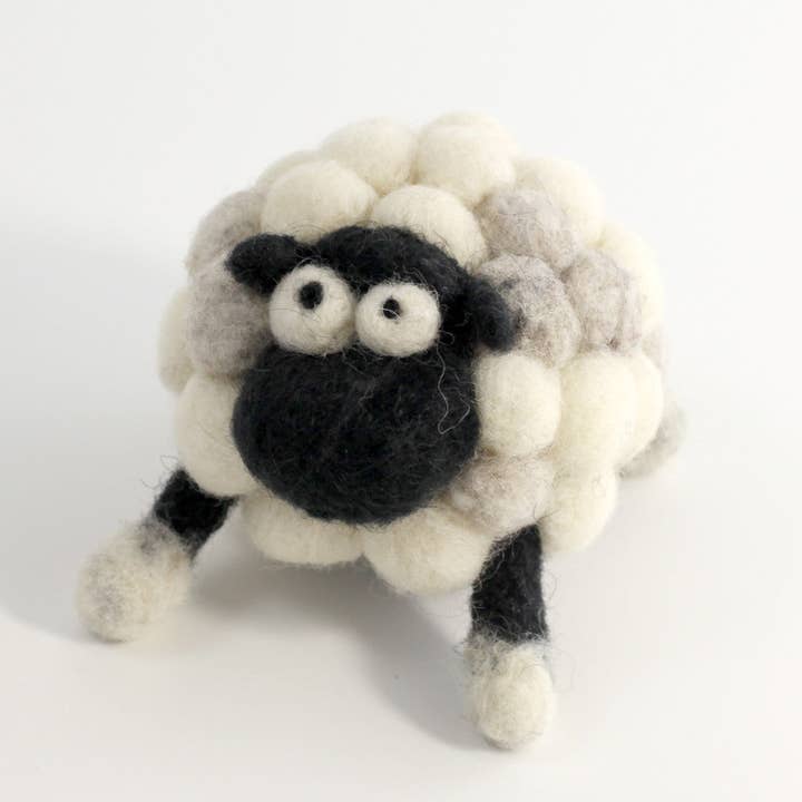 Woolbuddy - Wholesale DIY Craft Kit - Needle Felting Sheep Kit